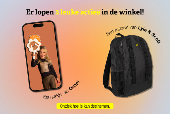 Gratis jurkje van Quapi of rugzak van Lyle & Scott? 