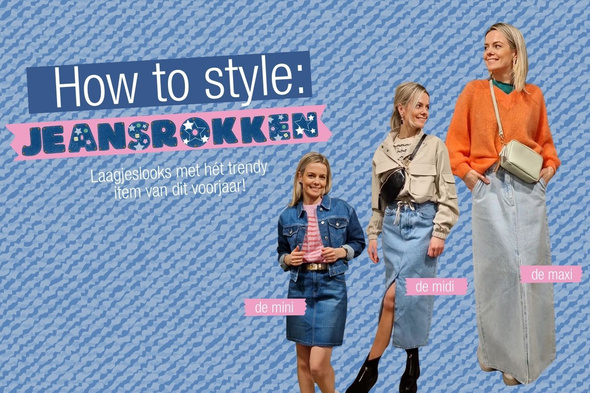 How to style: jeansrokken