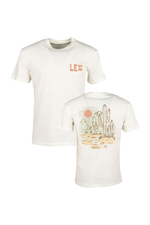 T-shirt met korte mouwen Lee