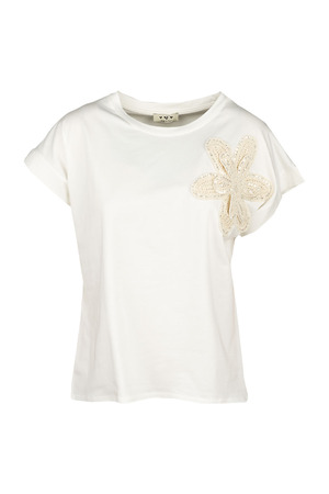 T-shirt korte mouwen Terra di sienna