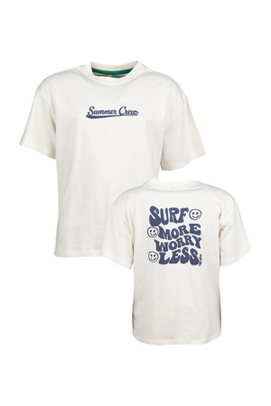 T-shirt met korte mouwen The New