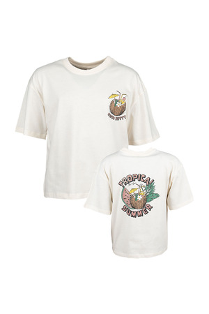 T-shirt met korte mouwen The New