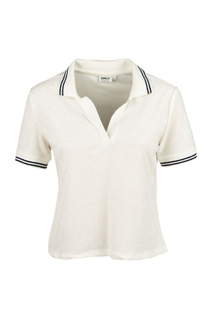 Polo met korte mouwen Only