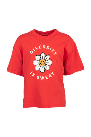 T-shirt met korte mouwen The New