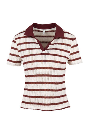 Polo met korte mouwen Only