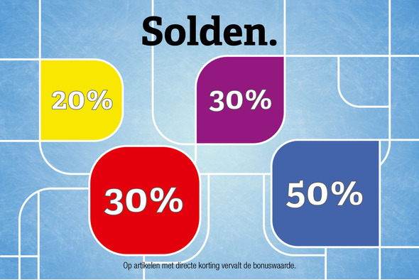 SOLDEN – 20, 30 en 50% korting op je favoriete zomerlooks