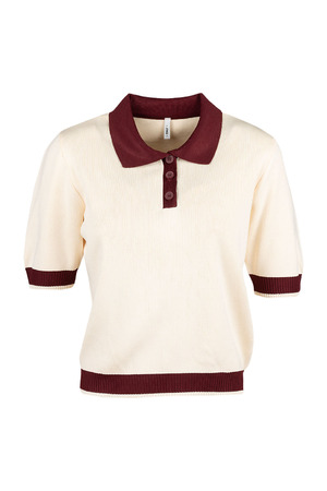 Polo met korte mouwen Only