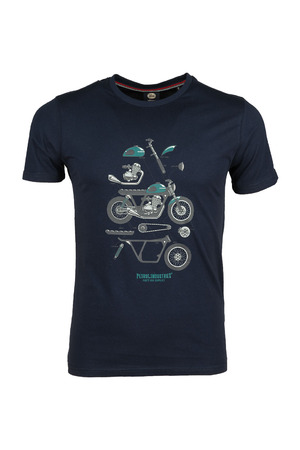 T-shirt met korte mouwen Petrol
