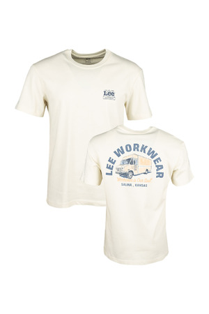 T-shirt met korte mouwen Lee
