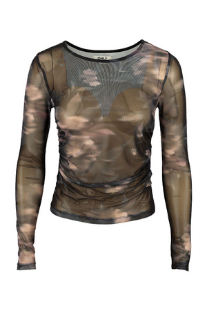 T-shirt met lange mouwen Only