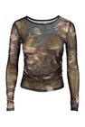 T-shirt met lange mouwen Only