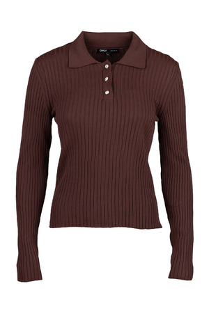 Polo met lange mouwen Only