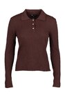 Polo met lange mouwen Only