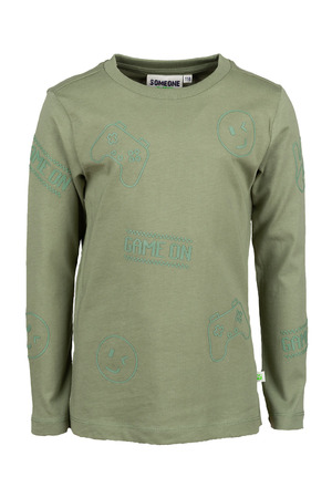 T-shirt met lange mouwen Someone