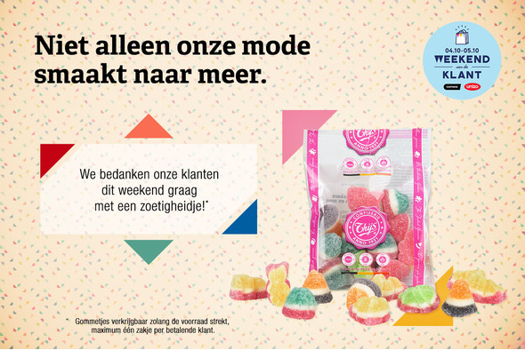 Niet alleen onze mode smaakt naar meer