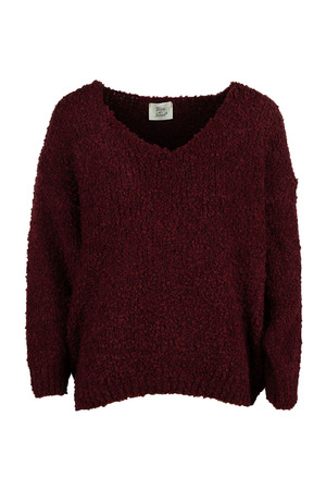 Trui met lange mouwen Terra di sienna