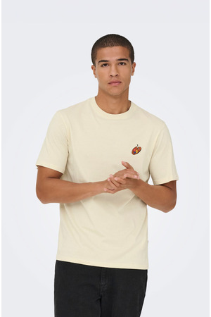 T-shirt met korte mouwen Only & Sons