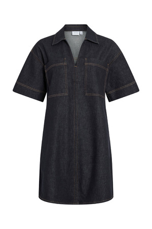 Jurk met korte mouwen Vila