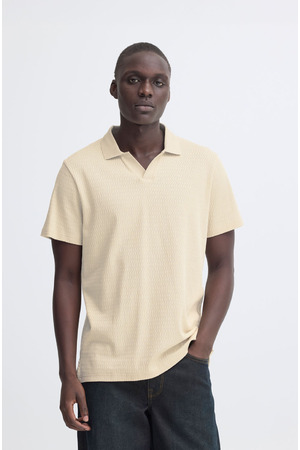 Polo met korte mouwen Blend