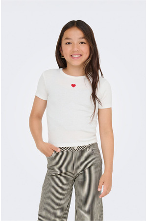 T-shirt met korte mouwen only girls