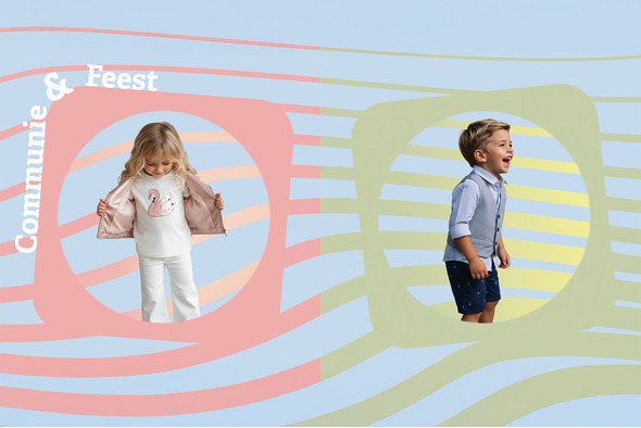 Winter buiten, lentefeest in onze winkels