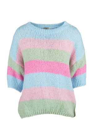 Trui met korte mouwen Terra di sienna