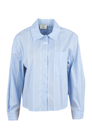 Bloes met lange mouwen Terra di sienna