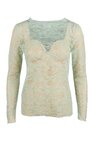 T-shirt met lange mouwen Terra di sienna