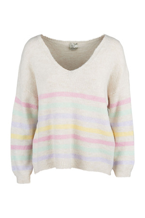 Trui met lange mouwen Terra di sienna