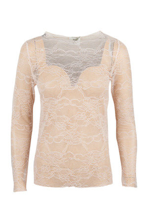 T-shirt met lange mouwen Terra di sienna