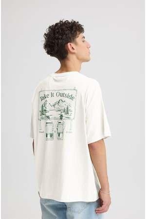 T-shirt met korte mouwen !SOLID