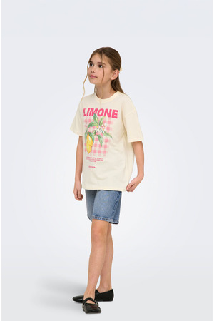 T-shirt met korte mouwen only girls