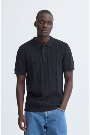 Polo met korte mouwen Blend