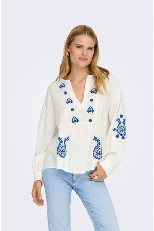 Bloes met lange mouwen Only