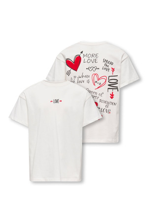 T-shirt met korte mouwen only girls