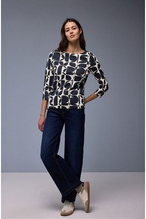 T-shirt met lange mouwen Street One