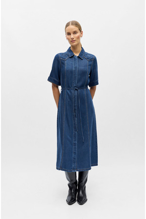 Jurk met korte mouwen Object