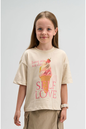 T-shirt met korte mouwen The New