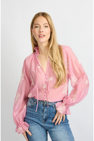 Bloes met lange mouwen C & S