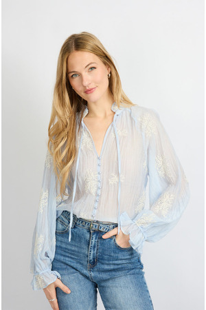 Bloes met lange mouwen C & S