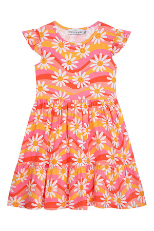 Jurk met korte mouwen Danamade