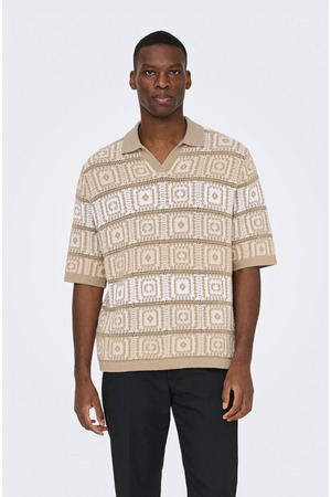 Polo met korte mouwen Only & Sons