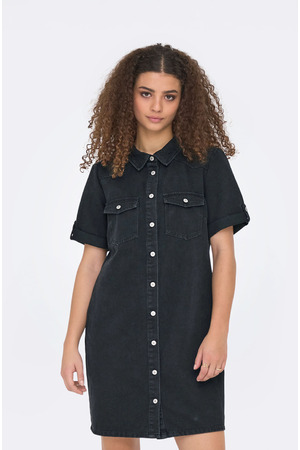 Jurk met korte mouwen Only