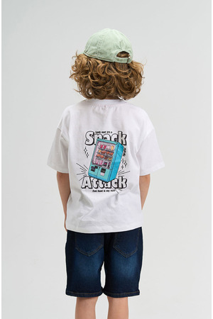 T-shirt met korte mouwen The New