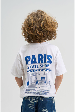 T-shirt met korte mouwen The New