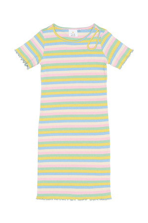 Jurk met korte mouwen The New