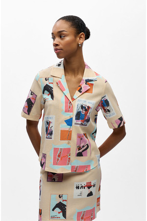 Bloes met korte mouwen Object