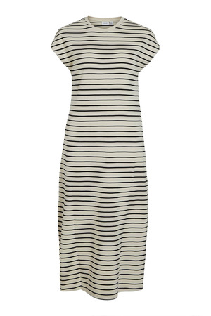 Jurk met korte mouwen Vila