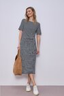 Jurk met korte mouwen Only