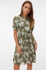 Jurk met korte mouwen Only